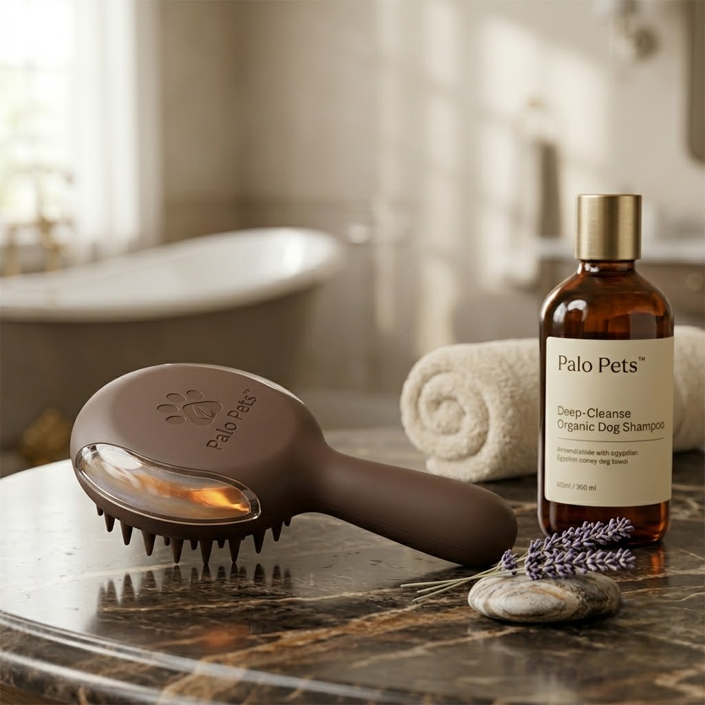 Shampoo Dispensing Brush Palo Pets