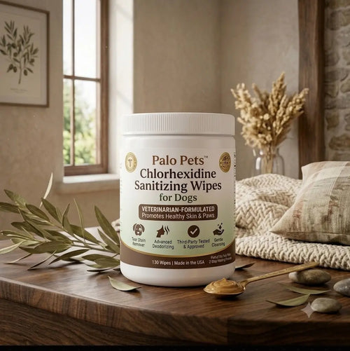 Chlorhexidine Sanitizing Wipes Palo Pets