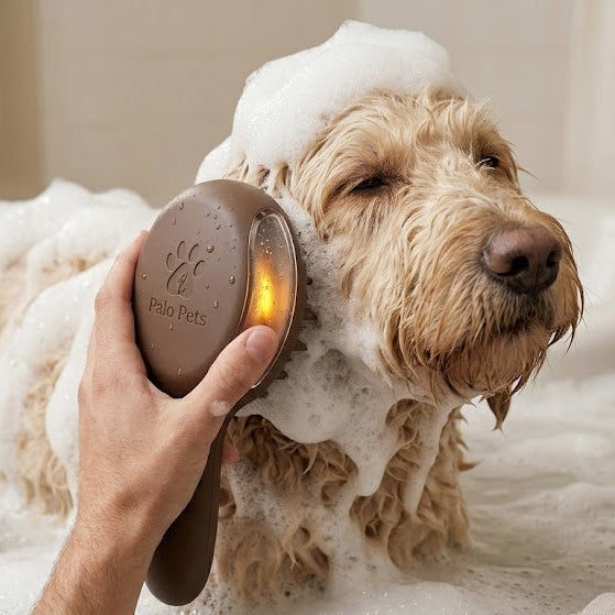 Shampoo Dispensing Brush Palo Pets