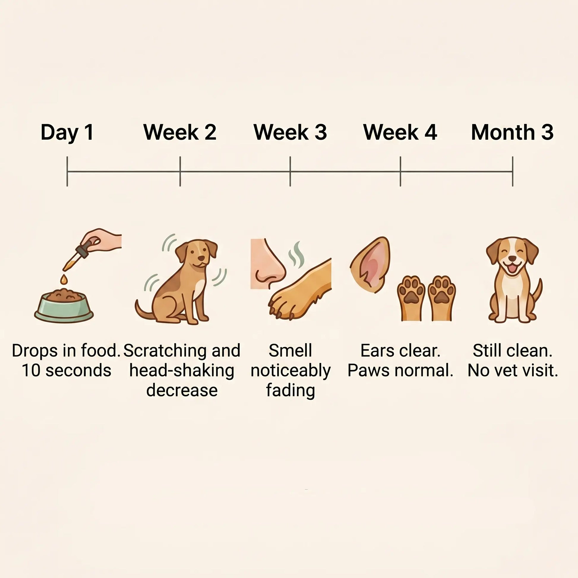 Yeast Relief Drops Palo Pets