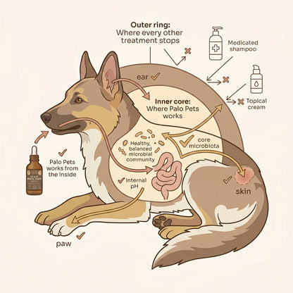 Yeast Relief Drops Palo Pets