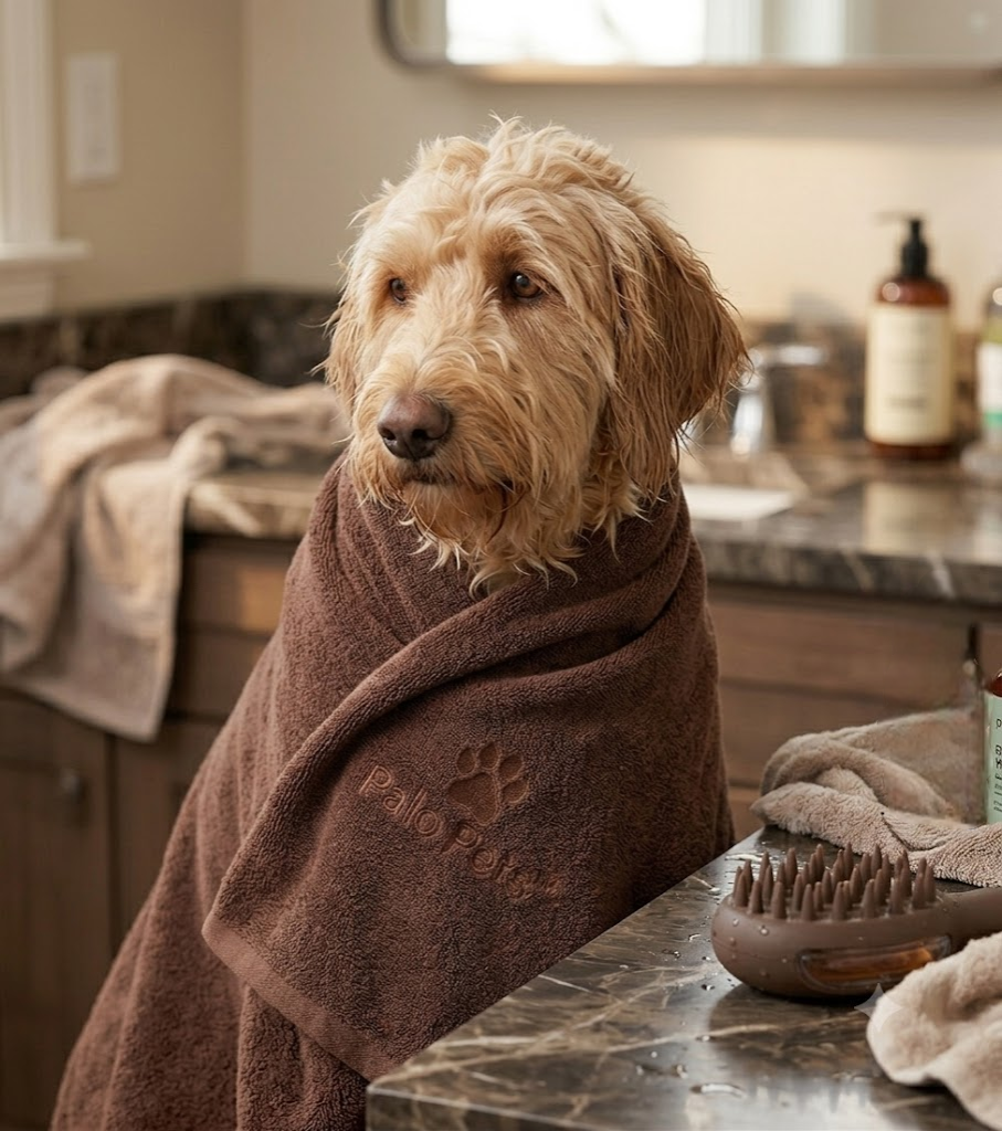 Shampoo Dispensing Brush Palo Pets