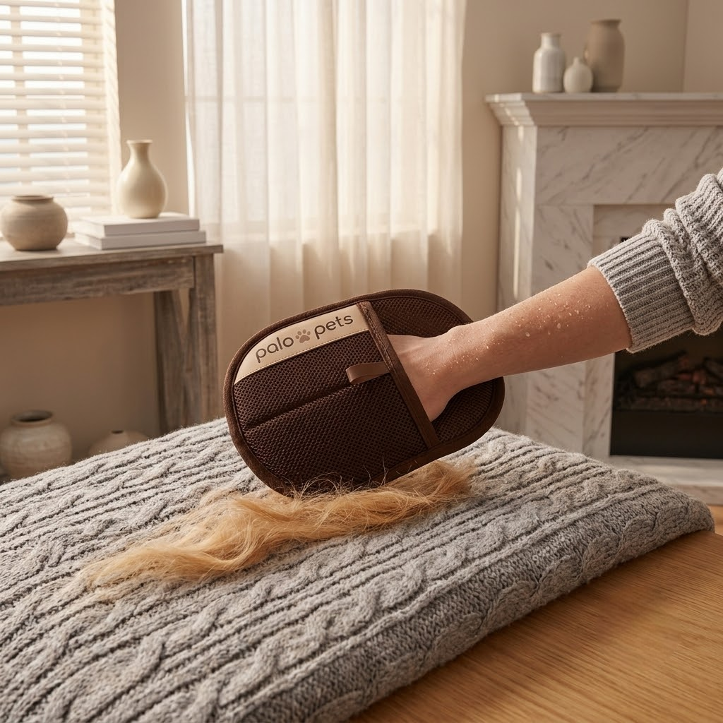 Electrostatic Pet Hair Mitt